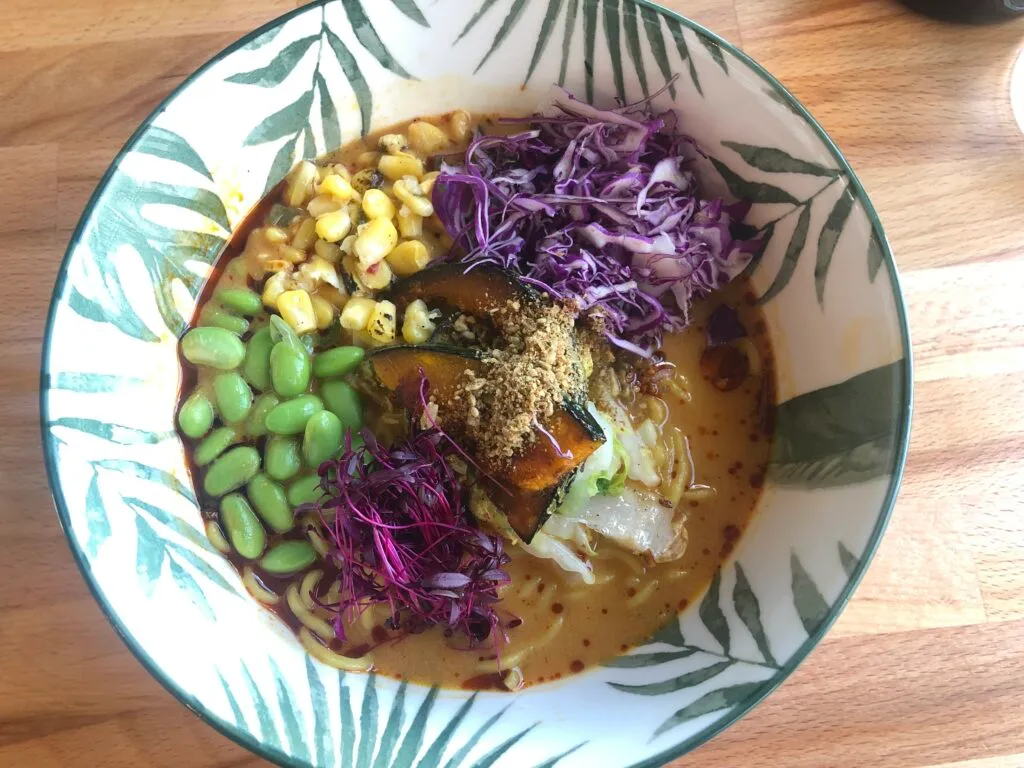 Pumpkin Ramen - Frankie We Salute You!