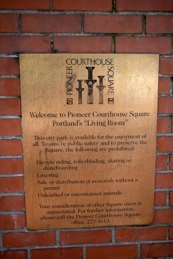 History of Pioneer Courthouse Square